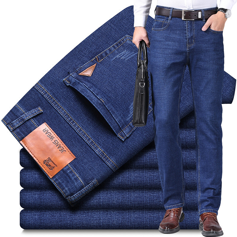 Levis Jeans 501 - Nowe męskie spodnie lekki luksus, elastyczne,