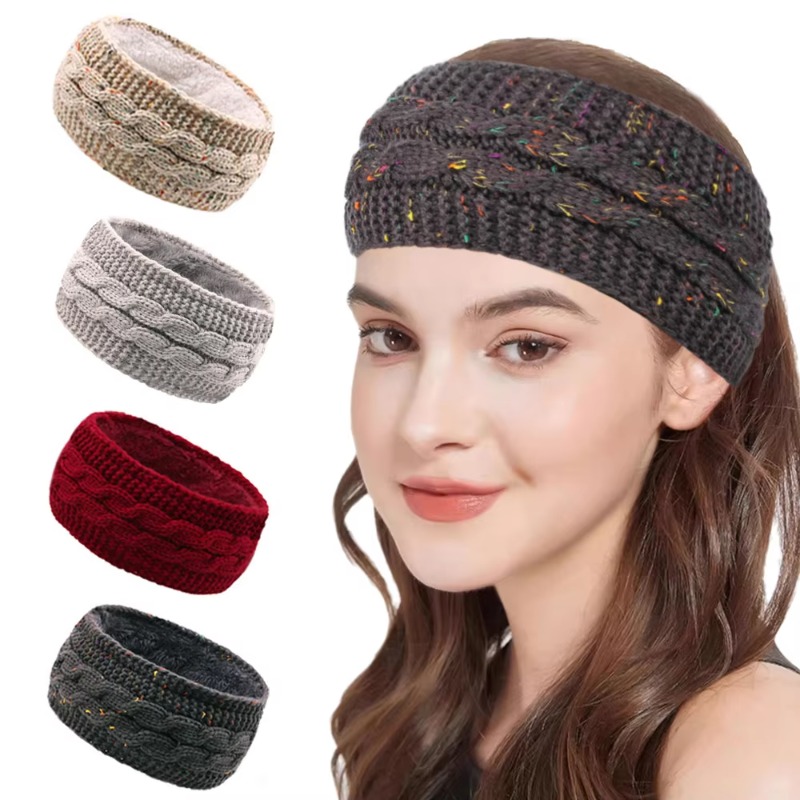 Damska zimowa opaska na głowę  – Fleece Ear Warmer Band recenzja i cena