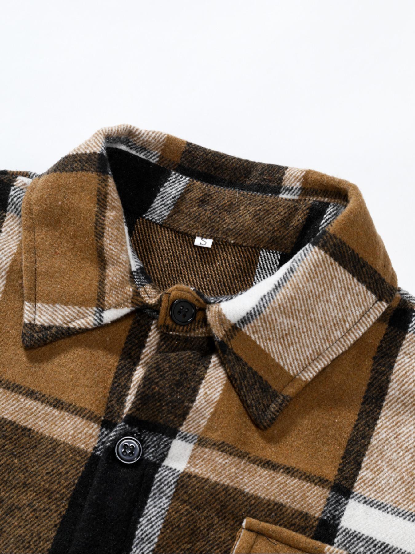 Męska koszula w kratę retro, e – Flannel Shirt Lined recenzja i cena