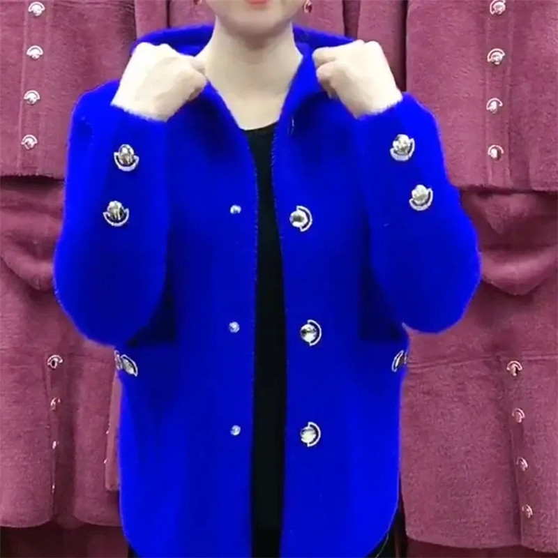 NOWOŚĆ W średnim wieku Starsza – Wool Coat Peacoat recenzja i cena