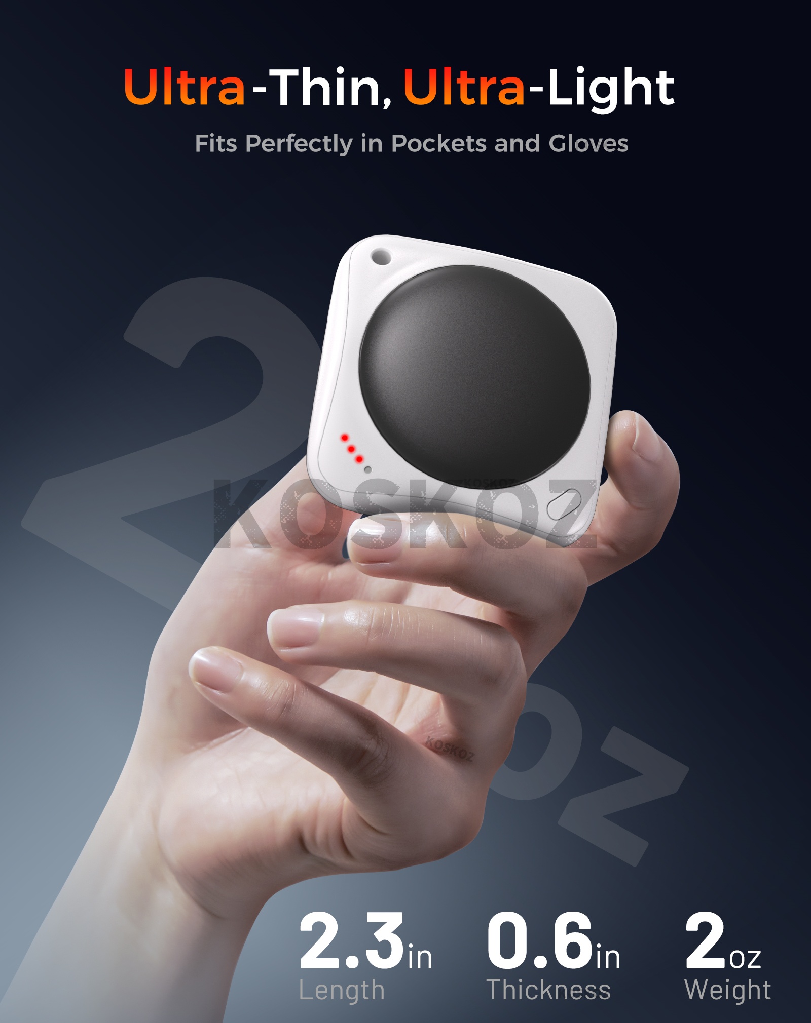 Akumulatorowe grzałki do rąk,  – Hand Warmer Electric recenzja i cena